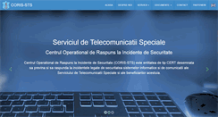 Desktop Screenshot of corisweb.stsisp.ro