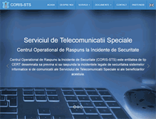 Tablet Screenshot of corisweb.stsisp.ro
